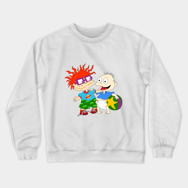 Carlitos And Tommy Rugrats Crewneck Sweatshirt Teepublic 1026